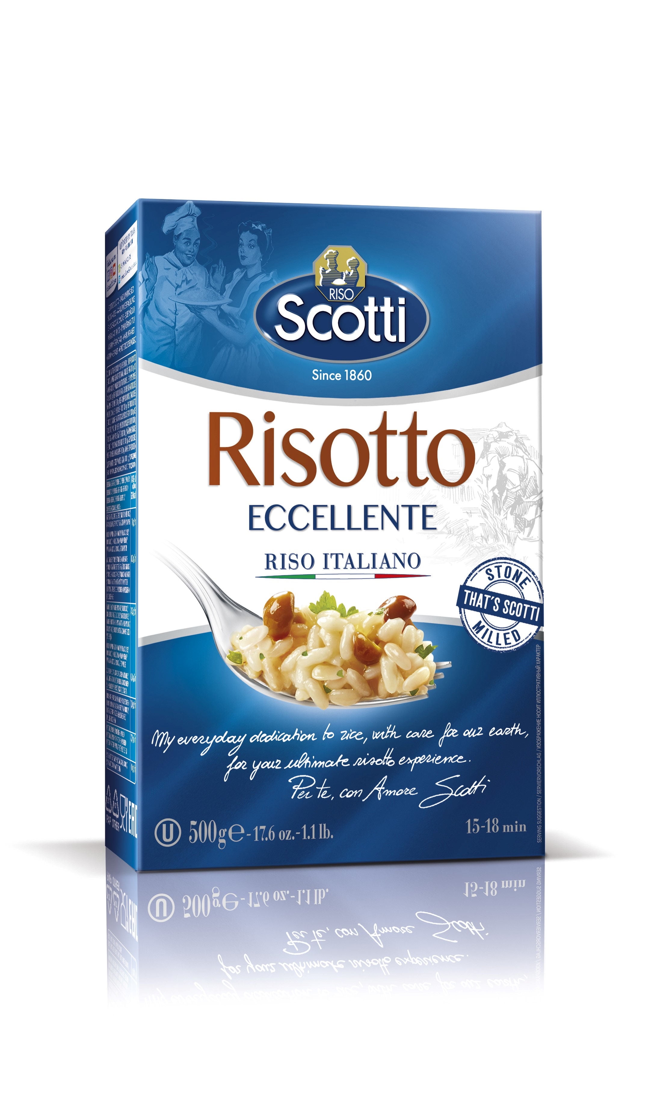 Risotto Eccellente Caja 500 g Scotti
