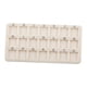thumbnail image 2 of Alfombrilla antideslizante para cuentas, 21 cuadrículas rectangulares con compartimentos, almohadilla de esponja para cuentas, ideal para manualidades Beige, 2 of 5