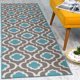 thumbnail image 2 of Alfombra Pasillo Kashan Azul 61x213, 2 of 5