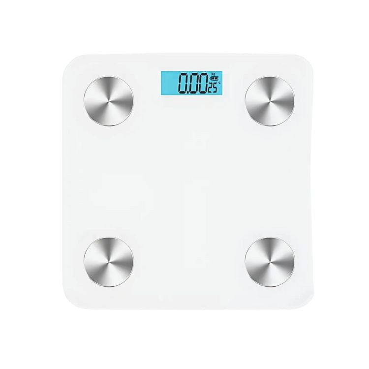 Crusec - Balanza Pesa Baño Usb Digital Bluetooth Recargable 180kgs