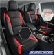 thumbnail image 3 of Fundas de asiento de coche Skechers de espuma viscoelástica Air Cool Mesh, color rojo, 3 of 7