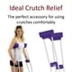 thumbnail image 2 of Fundas para muletas y empuñaduras Mutcheze Premium, color morado, 2 of 7