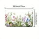 thumbnail image 3 of 1pc Floral Pattern Waterproof Shower Curtain With 12 Hooks, Non-Slip Bathroom Rug, Toilet U-Shape Mat, Toilet Lid Cover Pad, Bathroom Decor, 3 of 5