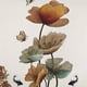 thumbnail image 2 of 1pc Butterfly & Lotus Pattern Wall Sticker, PVC, Waterproof, Wall Art Decal, For Home Decor, 2 of 2
