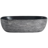 Domsa - Lavamanos Sobreponer Cinta Blanca 45,5X32X13,5 Cm