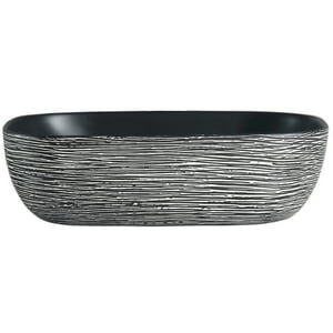 Domsa - Lavamanos Sobreponer Cinta Blanca 45,5X32X13,5 Cm