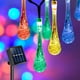 thumbnail image 2 of Luces 30 Led Solar Guirnalda 6 Metros Navidad Gotas Multicolor, 2 of 5
