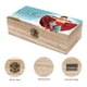 thumbnail image 3 of Caja Organizadora de Madera Rústica Nacho Libre, 3 of 6