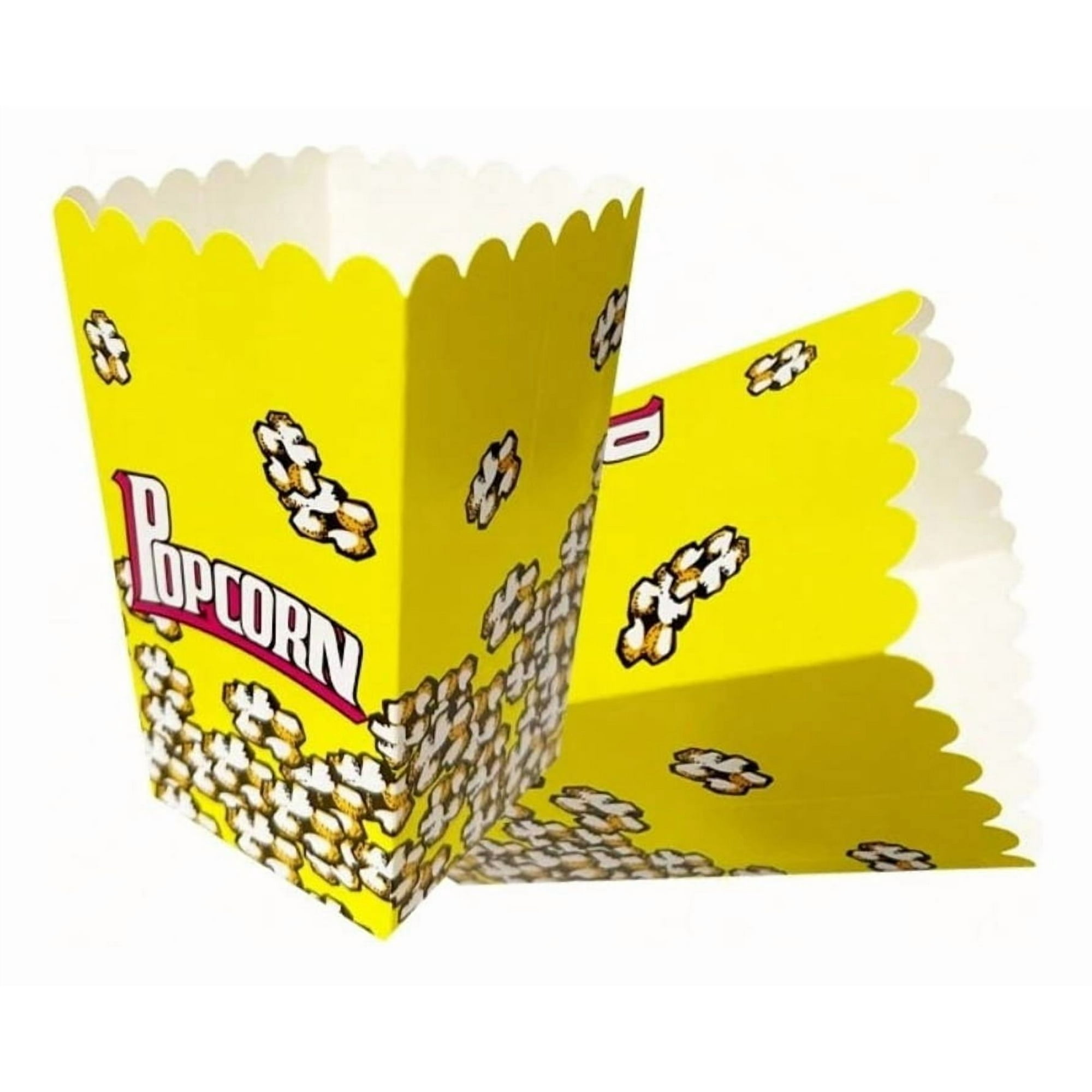 Genérico - Set 6 Caja Cabritas Palomitas Maíz Colores Variados Jhn