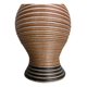 thumbnail image 3 of Florero Jarron Decorativo Florero Tejido Moderno 40cm M2 marron, 3 of 4