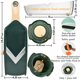 thumbnail image 4 of Cortador de alimentos NACOLUS con cuchilla V ajustable y recipiente, 4 of 8