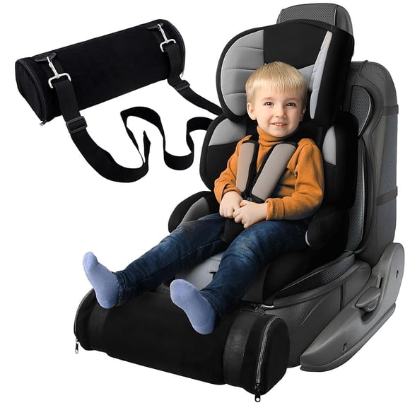Reposapiés Arejonner para Asiento de Auto Infantil con Correa - Negro