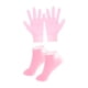 thumbnail image 3 of Guantes Y Calcetines De Silicona Para Spa Para Mujer, Para Playa, Invierno, Uso Diario, Color Rosa, 3 of 5