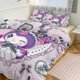 thumbnail image 1 of Kuromi Print Bedding Set Pattern Duvet Cove Set 3 Pieces 1 Quilt Cover And 2 Pillowcases for Women Men Teens, 1 of 5