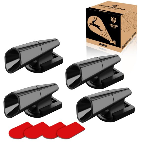 Silbatos anti-ciervos SEVEN SPARTA 8 unidades para coche, camión, SUV y ATV