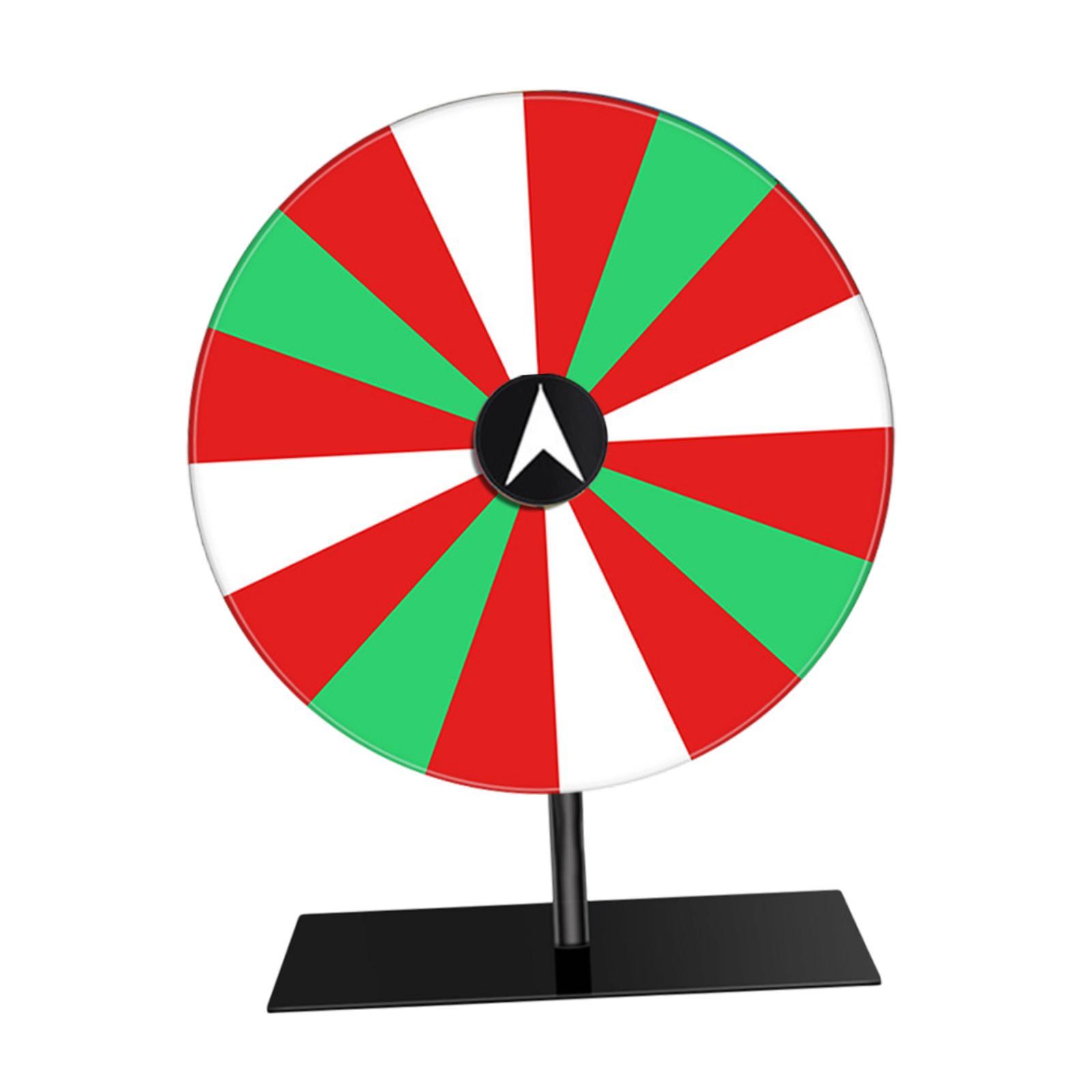 Magideal - Rueda De Ruleta Fortuna Rueda Acrílica Premio Portátil Rueda De Juego De Plataformas Giratorias Para Eventos De Carnaval Show De Restaurantes Fiesta Estilo A