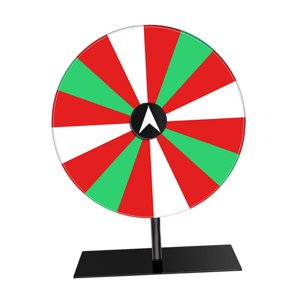 Magideal - Rueda De Ruleta Fortuna Rueda Acrílica Premio Portátil Rueda De Juego De Plataformas Giratorias Para Eventos De Carnaval Show De Restaurantes Fiesta Estilo A