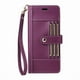 thumbnail image 3 of FOXDOCK Funda tipo Cartera para iPhone 16 Plus – Cubierta de Cuero PU con Múltiples Ranuras, Bolsillo para Efectivo y Correa de Muñeca, 3 of 6