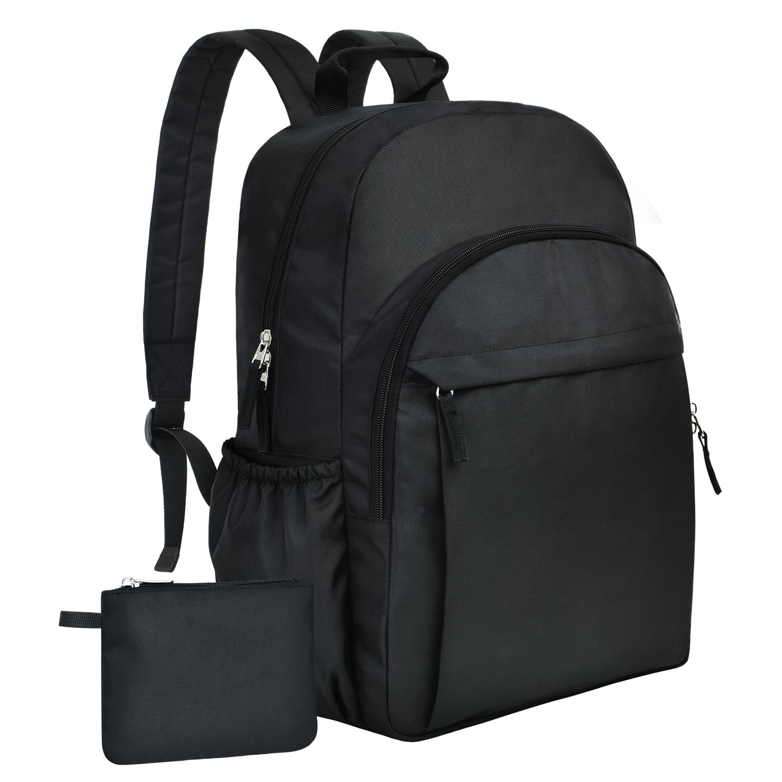 Mochila Enqinar Basic Negra 15.6 Pulgadas Para Hombre Y Mujer