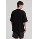 thumbnail image 5 of Polera Hombre Oversize Bordada Negro, 5 of 6