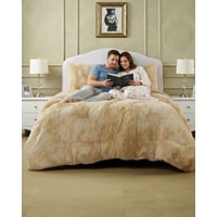 Myl Todo Hogar - Cubrecama King Chiporro Peludo Premium 250X270 Cm