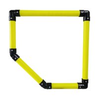 Ioensy - Portería De Fútbol De Esquina, Equipo De Entrenamiento De Fútbol, Portería De Fútbol Portátil, Portería De Fútbol Fluorescente Verde