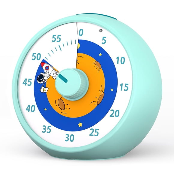 Temporizador Kiecky Squirrel 60 minutos con patrón arcoíris