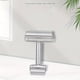 thumbnail image 1 of 1pc, Rolling Pin, Stainless Steel Double Roller, Pastry And Pizza Dough Roller, For Bread Making, Dumpling Making, Baking Tools, Kitchen Gadgets, Kitchen Accessories, Home Kitchen Items, 1 of 4