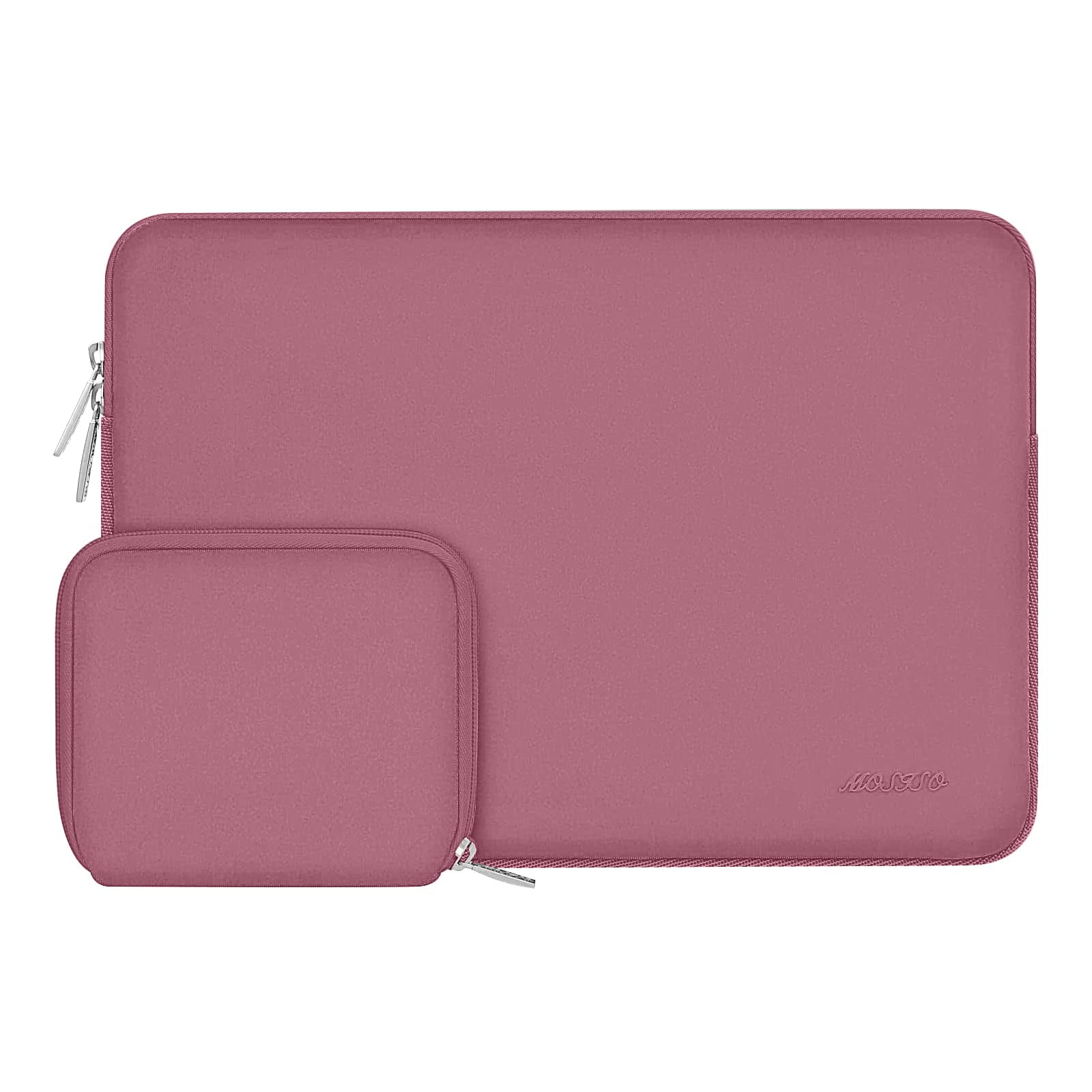 Funda Mosiso Para Portátil Macbook Air/pro 13/14 Dusty Rose De 13,3