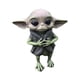 thumbnail image 2 of Figura De Alienígena Artesanal, Figura Creativa De Halloween Para Escritorio, Patio, Patio Trasero, Estilo B, 2 of 5