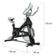 thumbnail image 4 of Bicicleta Estatica Spinning Inercia 13 Kg Home Fitness Pro, 4 of 4