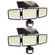 thumbnail image 1 of Luces solares para exteriores UME 302 LED 3000LM con sensor de movimiento, paquete de 2, 1 of 8