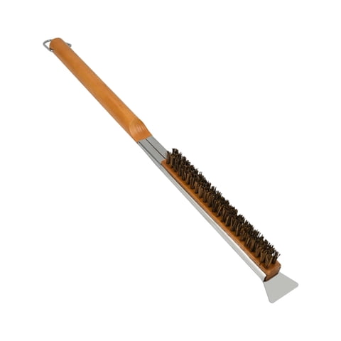 Ioensy - Cepillo Para Horno De Pizza Cepillo De Piedra Para Pizza Desmontable Para Campamentos Barbacoa Al Aire Libre B