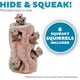 thumbnail image 3 of Outward Hound Hide-A-Squirrel Plush Squeaky Dog Toy, XL, 7 x, 3 of 3