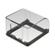 thumbnail image 2 of Organizador De Cubierta Protectora De Salida Para Placa De Interruptor De Cocina Panel De Alimentación Negro Transparente, 2 of 3