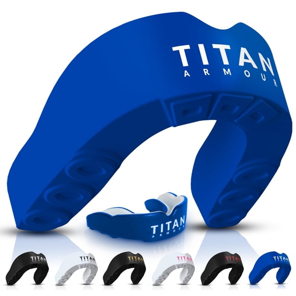 Protector bucal Titan Armour Adulto Boil & Bite de doble capa