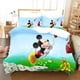 thumbnail image 1 of Boy Girls Kids Gift Cartoon Mickey Mouse Duvet Cover Pillowcase Bedding Set Cute Home Bedroom, Duvet Cover Pillowcase Bed Sheets, 1 of 5