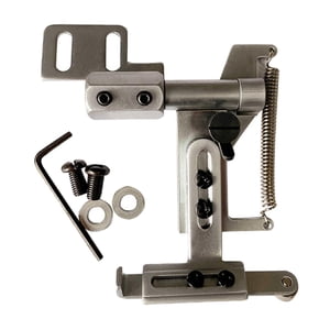 Magideal - Rodillo De De Guía Suspendido Duradero Con Soporte Adaptador Kit De Regla Ajustable Para Juki 341 246 Para Piezas De Máquinas De