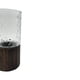 thumbnail image 3 of Florero Decorativo De Vidrio Cristal Con Diseño Base Madera, 3 of 7