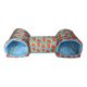 thumbnail image 2 of Cama Túnel Para Hámster, Juguete De Juego, Hábitat, Escondite Para Animales Peque?os, Erizos, Ratones, Color Azul Sandía, 2 of 5