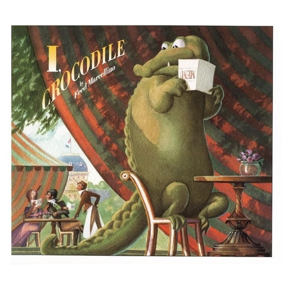 Libro infantil I, Crocodile, de HarperCollins, para niños de 4 a 8 años