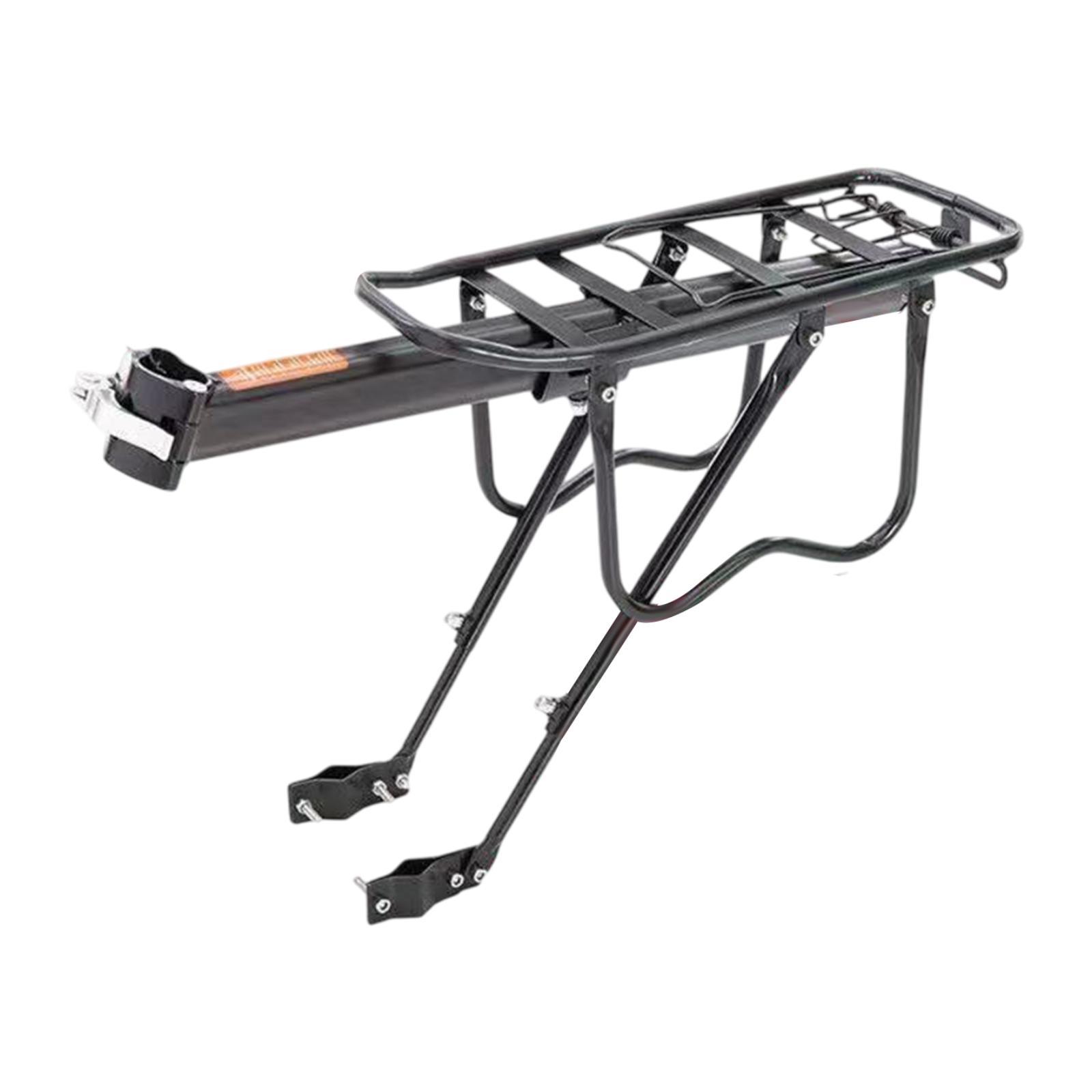 Magideal - Bike Ratch Trasero Trasero De Bicicleta Rack Carrier De Accesorios Portátiles Portátiles Bicicleta Trasera Trasera Releración Rápida Para Bicicleta De