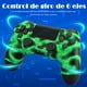 thumbnail image 3 of Mando inalámbrico para PS4, mando a distancia compatible con Playstation 4/PS4 Slim/PS4 Pro/PC con Windows, iluminación verde, 3 of 6