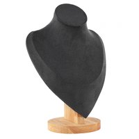 Magideal - Busto De Maniquí Para Exhibición De Joyería, Soporte De Busto De Cadena A Prueba De Arañazos, Busto De Exhibición De Collar De Moda Para Salón De Foto 105X167X23Cm