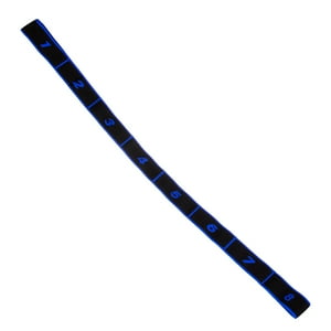Orcus - Banda Elástica 8 Divisiones Yoga Azul/Negro