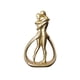 thumbnail image 2 of Estatua De Pareja Abrazada, Adorno Coleccionable Para El Hogar, Gabinete, Aniversario, Dorado, 2 of 3