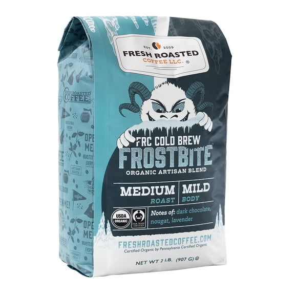Café recién tostado Frostbite Cold Brew orgánico 1 kg