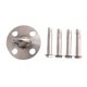 thumbnail image 1 of Ganchos de montaje en el techo - Sostenga hasta 1100 libras, Yoga Starter Set - Adecuado para anillos de gimnasio, suspensiones, uso interior / exterior -304 gancho de suspensión de acero in, 1 of 3