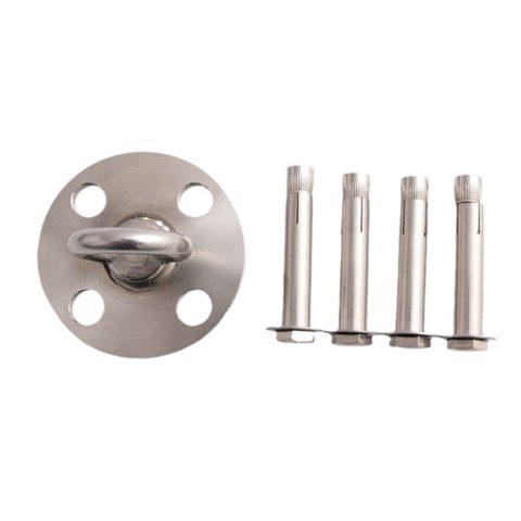 Xusx111 - Ganchos De Montaje En El Techo - Sostenga Hasta 1100 Libras, Yoga Starter Set - Adecuado Para Anillos De Gimnasio, Suspensiones, Uso Interior / Exterior -304 Gancho De Suspensión De Acero In