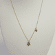 thumbnail image 3 of Collar oro amarillo italiano 18k, modelo estrellas, 3 of 3